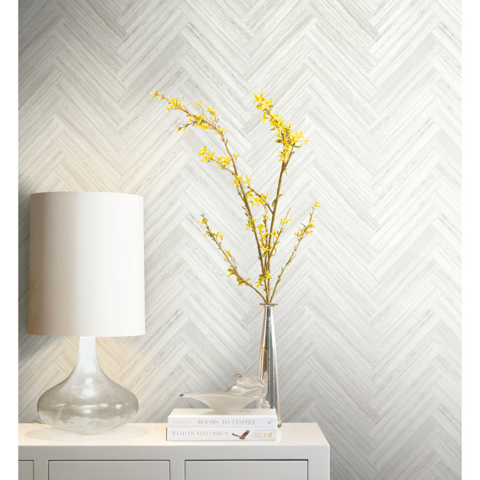 York Wallcoverings Hermosa Herringbone Peel & Stick Wallpaper Wayfair